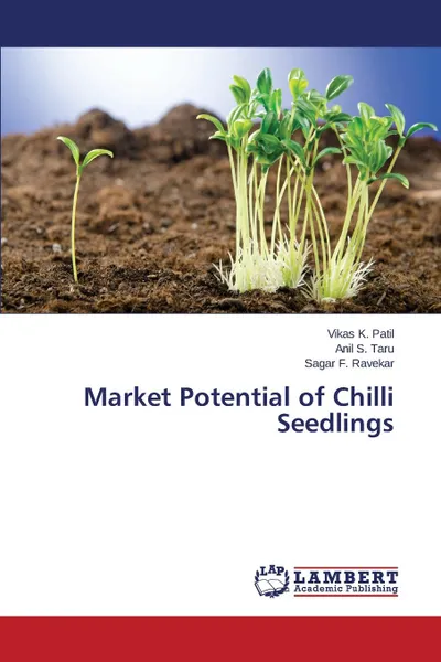 Обложка книги Market Potential of Chilli Seedlings, Patil Vikas K., Taru Anil S., Ravekar Sagar F.