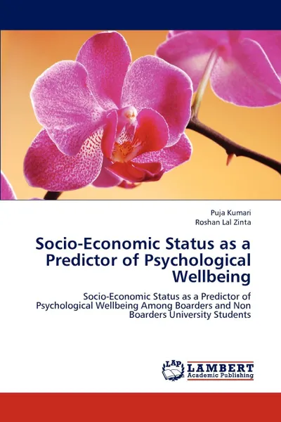 Обложка книги Socio-Economic Status as a Predictor of Psychological Wellbeing, Puja Kumari, Roshan Lal Zinta