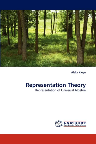 Обложка книги Representation Theory, Aleks Kleyn