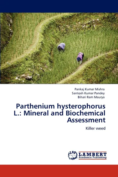 Обложка книги Parthenium hysterophorus L. Mineral and Biochemical Assessment, Pankaj Kumar Mishra, Santosh Kumar Pandey, Bihari Ram Maurya