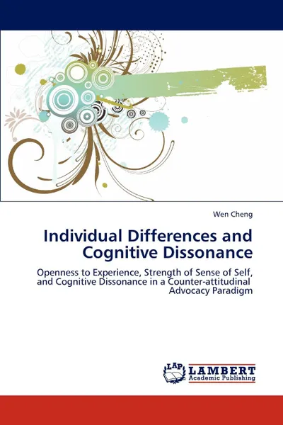 Обложка книги Individual Differences and Cognitive Dissonance, Wen Cheng