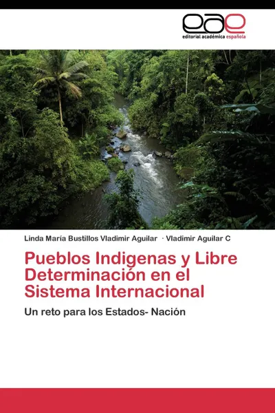 Обложка книги Pueblos Indigenas y Libre Determinacion en el Sistema Internacional, Vladimir Aguilar Linda María Bustillos, Aguilar C Vladimir