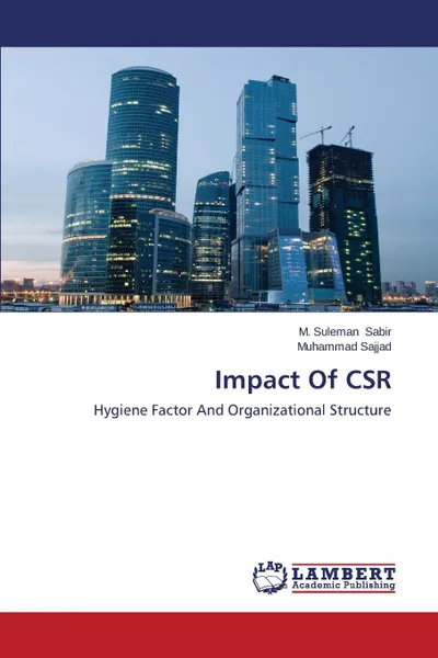 Обложка книги Impact Of CSR, Sabir M. Suleman, Sajjad Muhammad