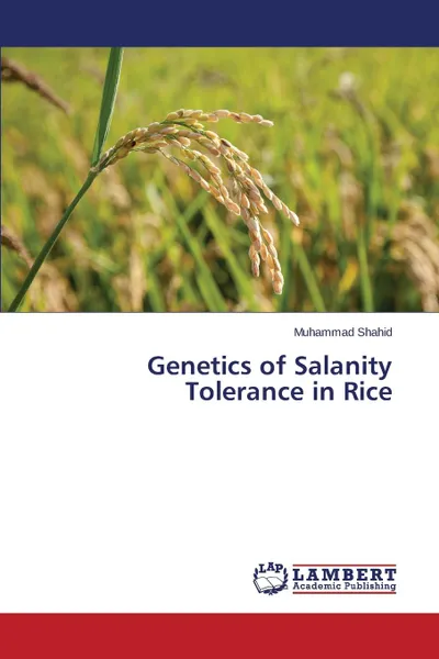 Обложка книги Genetics of Salanity Tolerance in Rice, Shahid Muhammad