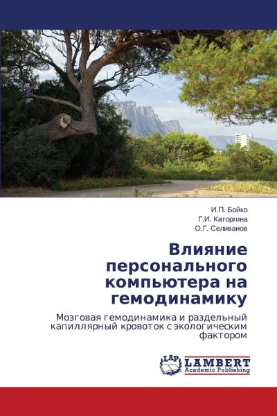 Обложка книги Влияние персонального компьютера на гемодинамику, Бойко И.П., Каторгина Г.И., Селиванов О.Г.