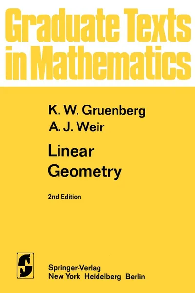 Обложка книги Linear Geometry, K. W. Gruenberg, A. J. Weir