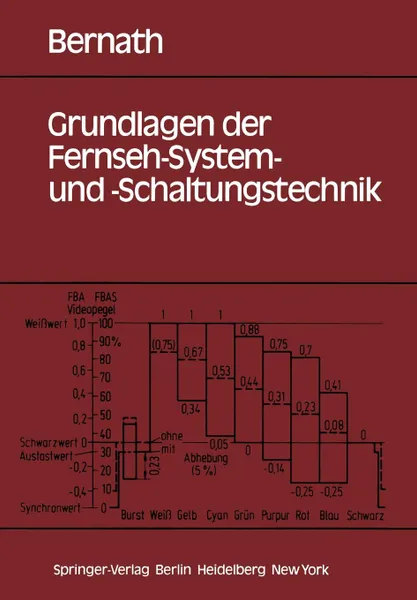 Обложка книги Grundlagen der Fernseh-System- und -Schaltungstechnik, K. W. Bernath