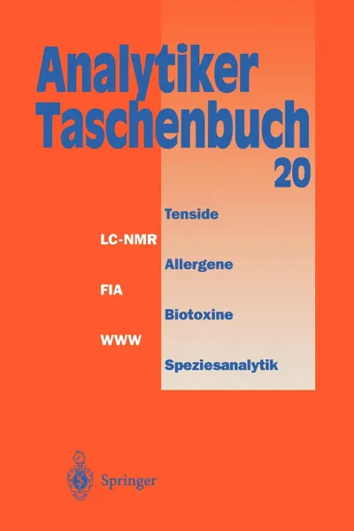 Обложка книги Analytiker-Taschenbuch, Helmut Günzler, A. Müfit Bahadir, Klaus Danzer