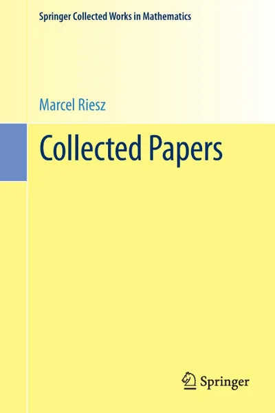 Обложка книги Collected Papers, Marcel Riesz