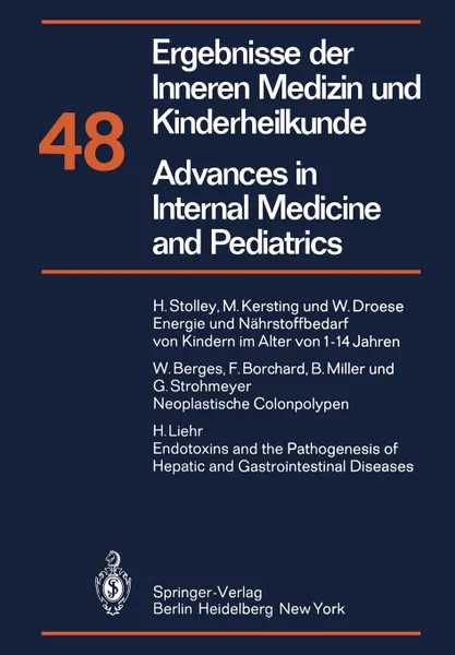 Обложка книги Ergebnisse der Inneren Medizin und Kinderheilkunde/Advances in Internal Medicine and Pediatrics. Neue Folge, P. Frick, G.-A. von Harnack, K. Kochsiek