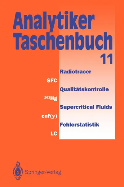 Обложка книги Analytiker-Taschenbuch, Helmut Günzler, Rolf Borsdorf, Klaus Danzer