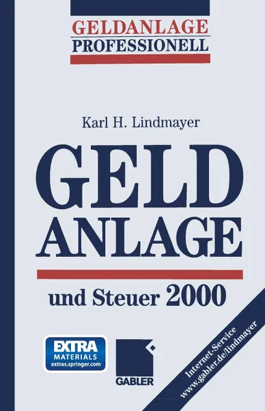 Обложка книги Geldanlage und Steuer 2000, Karl H. Lindmayer