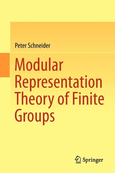 Обложка книги Modular Representation Theory of Finite Groups, Peter Schneider