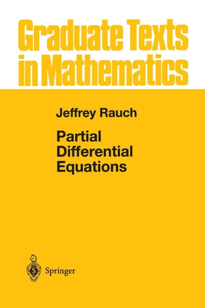 Обложка книги Partial Differential Equations, Jeffrey Rauch