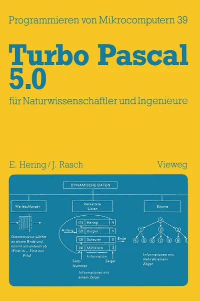 Обложка книги Turbo Pascal 5.0 fur Naturwissenschaftler und Ingenieure, Ekbert Hering