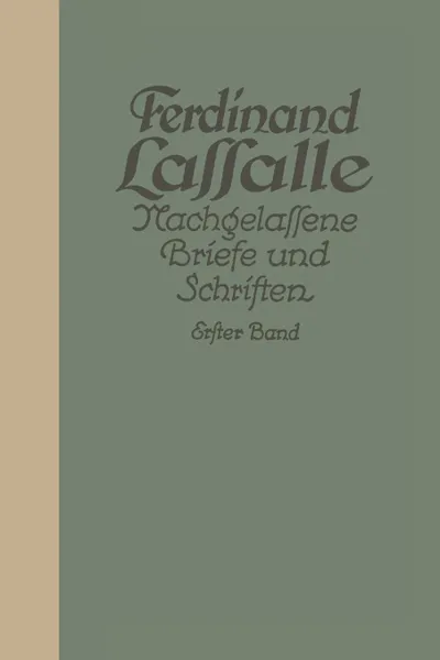 Обложка книги Briefe Von Und an Lassalle Bis 1848, Gustav Mayer