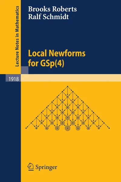 Обложка книги Local Newforms for GSp(4), Brooks Roberts, Ralf Schmidt