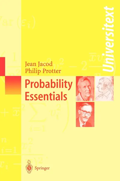 Обложка книги Probability Essentials, Jean Jacod, Philip Protter