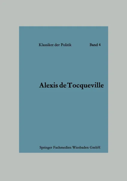 Обложка книги Das Zeitalter der Gleichheit, Alexis de Tocqueville