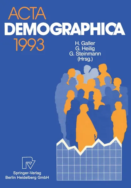 Обложка книги ACTA Demographica 1993, Heinz Galler, Gerhard Heilig, Gunter Steinmann