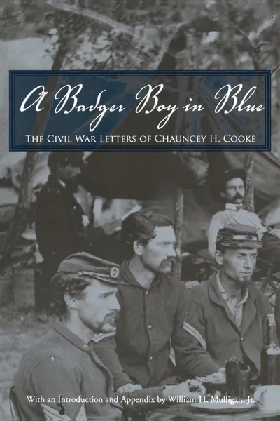 Обложка книги A Badger Boy in Blue. The Civil War Letters of Chauncey H. Cooke, Chauncey H Cooke