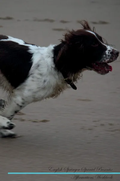 Обложка книги English Springer Spaniel Affirmations Workbook English Springer Spaniel Presents. Positive and Loving Affirmations Workbook. Includes: Mentoring Questions, Guidance, Supporting You., Live Positivity