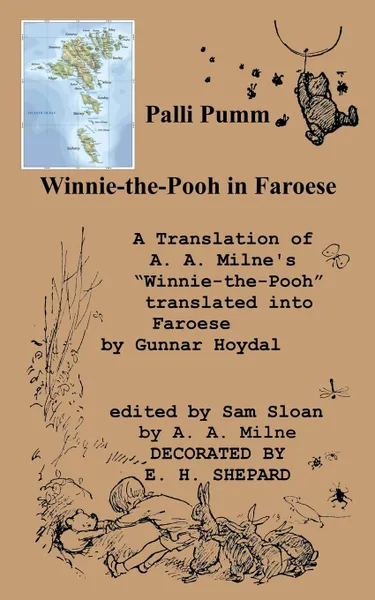 Обложка книги Palli Pumm Winnie-the-Pooh in Faroese Language A Translation of A. A. Milne.s 