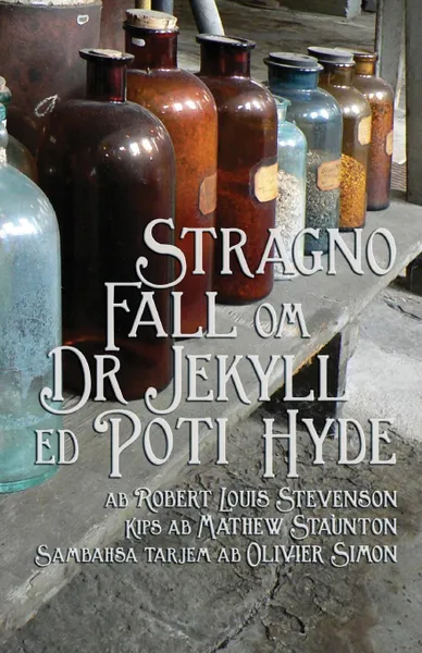 Обложка книги Stragno Fall om Doctor Jekyll ed Poti Hyde. Strange Case of Dr Jekyll and Mr Hyde in Sambahsa, Stevenson Robert Louis, Olivier Simon