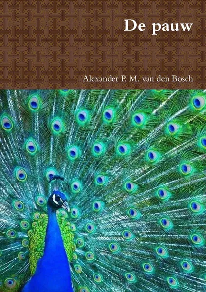 Обложка книги De pauw, Alexander P. M. van den Bosch