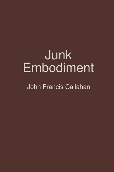 Обложка книги Junk Embodiment, John Francis Callahan