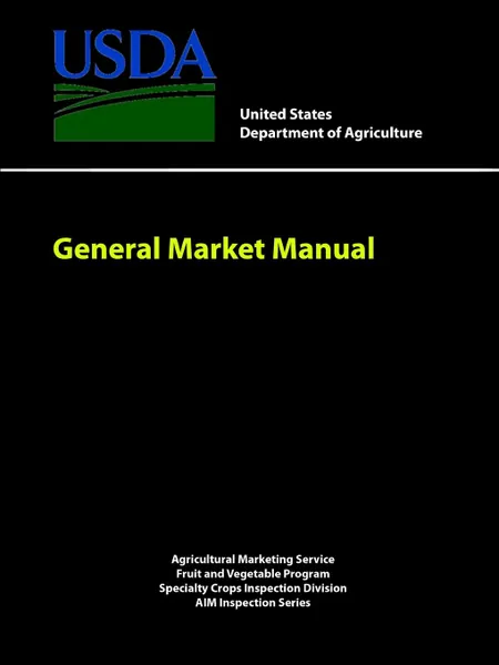 Обложка книги General Market Manual, United States Department of Agriculture