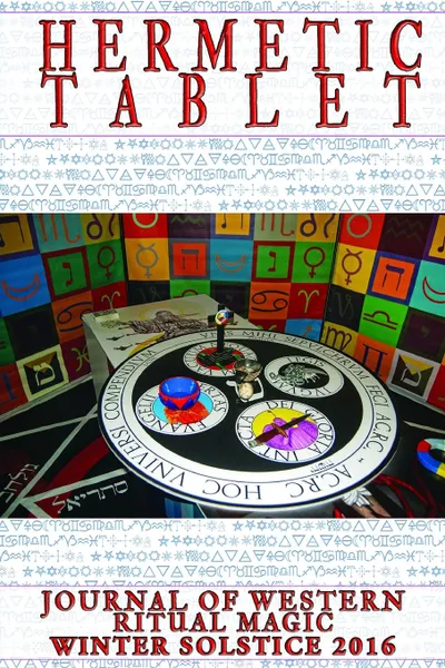 Обложка книги Hermetic Tablet Winter 2016 (paperback), Nick Farrell