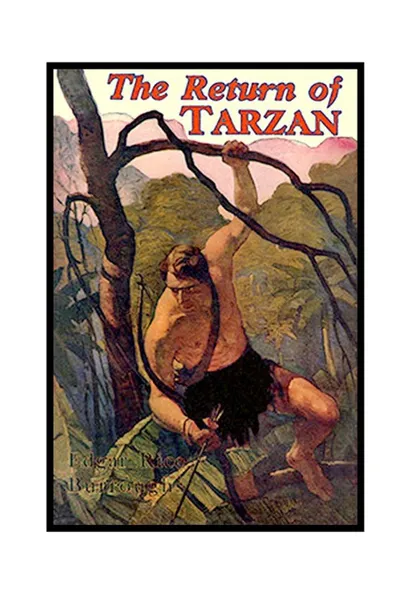 Обложка книги The Return of Tarzan, Edgar Rice Burroughs