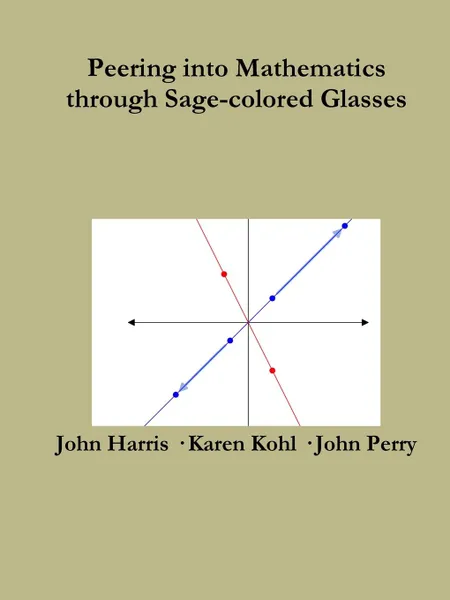 Обложка книги Peering Into Advanced Mathematics Through Sage-colored Glasses, John Perry, John Harris, Karen Kohl