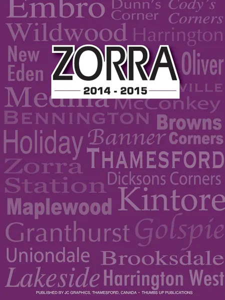 Обложка книги Zorra 2014-2015, Linda Jane Speck Schwientek