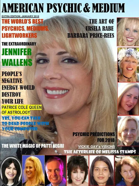 Обложка книги American Psychic . Medium Magazine, Extra Edition January 2018.., Maximillien de Lafayette