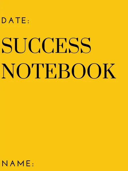 Обложка книги My Success Notebook, Alexius McCoy