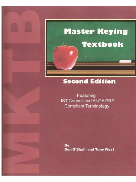 Обложка книги Master Keying Textbook, Don OShall