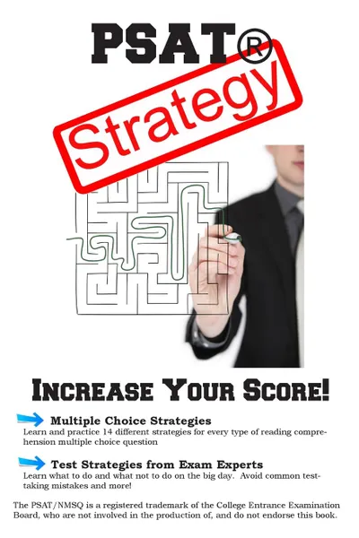 Обложка книги PSAT Test Strategy. Winning Multiple Choice Strategies  for the PSAT. Test, Complete Test Preparation Inc.