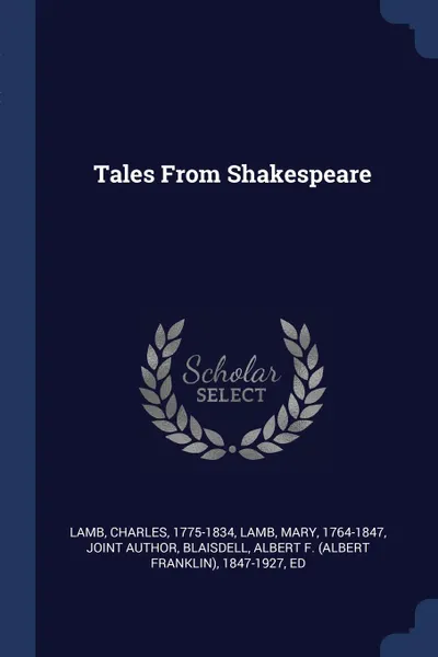 Обложка книги Tales From Shakespeare, Lamb Charles 1775-1834