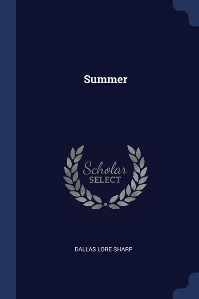 Обложка книги Summer, Dallas Lore Sharp