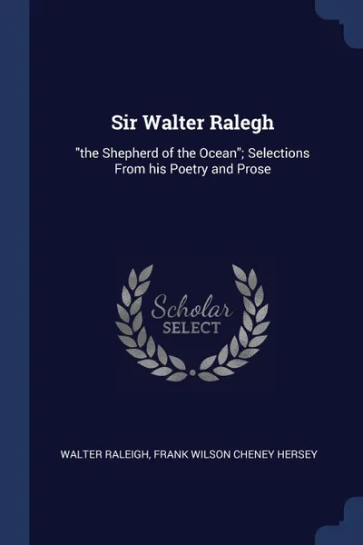 Обложка книги Sir Walter Ralegh. 