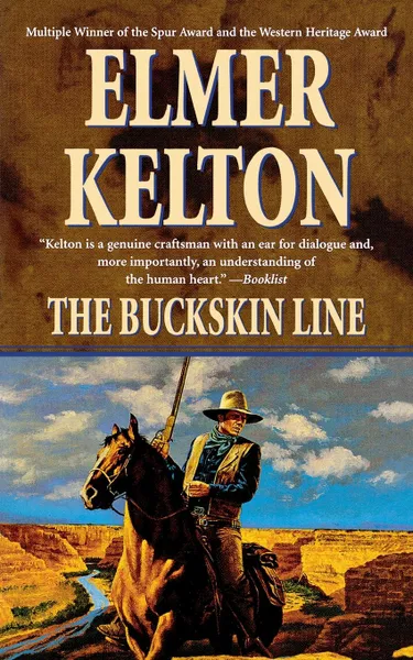 Обложка книги Buckskin Line, Elmer Kelton