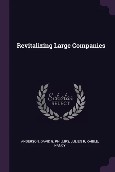 Обложка книги Revitalizing Large Companies, David G Anderson, Julien R Phillips, Nancy Kaible