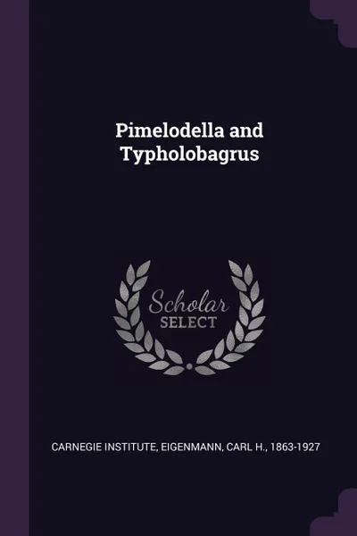 Обложка книги Pimelodella and Typholobagrus, Carl H. Eigenmann