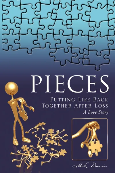 Обложка книги Pieces, M. L. Davis