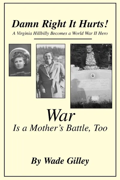 Обложка книги Damn Right It Hurts.. A Virginia Hillbilly Becomes a World War II Hero, Wade Gilley