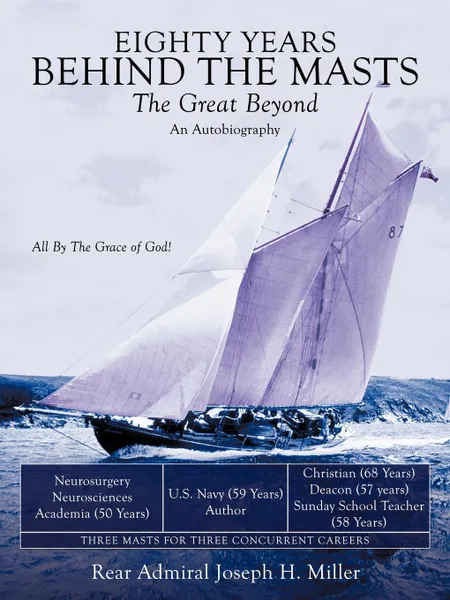 Обложка книги Eighty Years Behind the Masts. The Great Beyond, Rear Admiral Joseph H. Miller