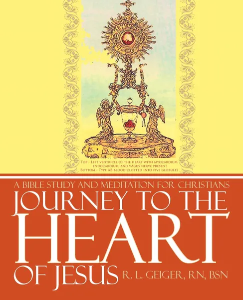 Обложка книги Journey to the Heart of Jesus. A Bible Study and Meditation for Christians, R. L. Geiger Rn Bsn