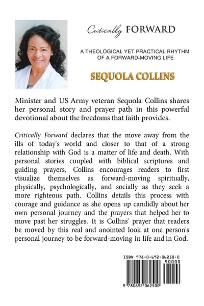 Обложка книги Critically Forward. A Theological Yet Practical Rhythm Of A Forward-Moving Life, Sequola Collins